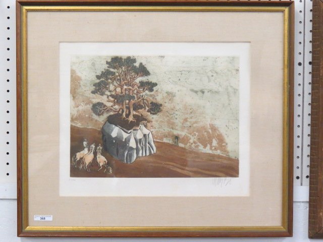 Lars Bo, lithograph, (1 of 4)