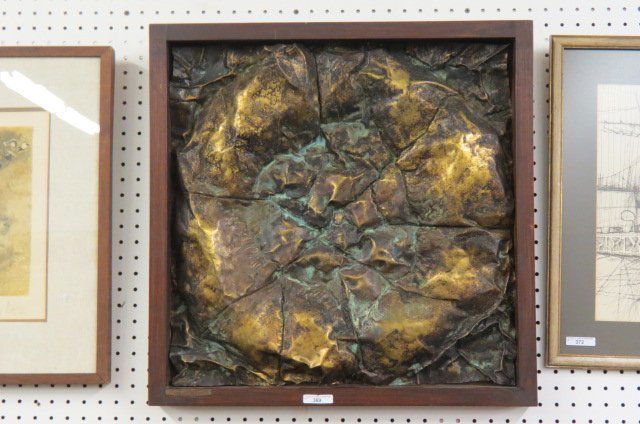 Ardeshir Arjang, bronze plaque, (1 of 3)