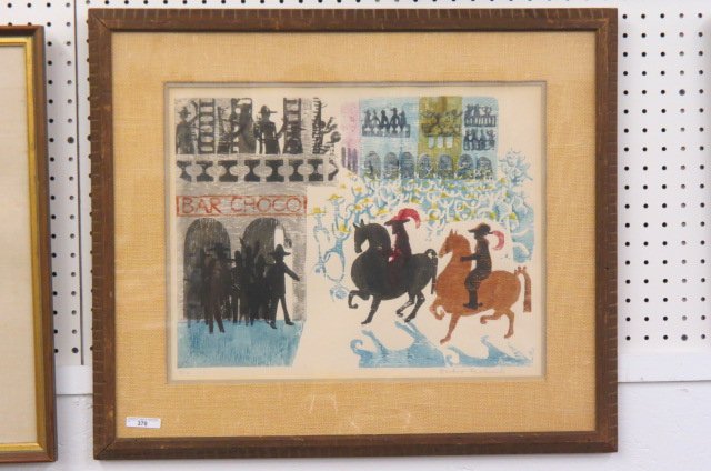 Bartco Forshund  (?), lithograph, (1 of 3)