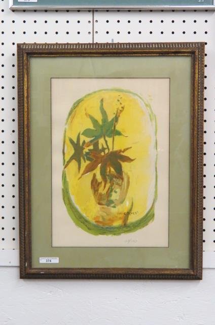 Georges Braque, lithograph, (1 of 2)