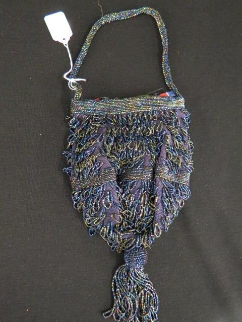 Art Deco Beaded Purse, (1 of 3)