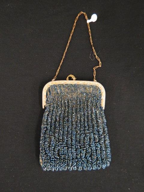 Art Deco Beaded Purse, (1 of 3)