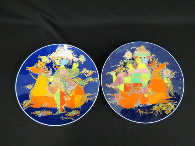 Pair of Bjorn Wiinblad Rosenthal Porcelain (1 of 5)