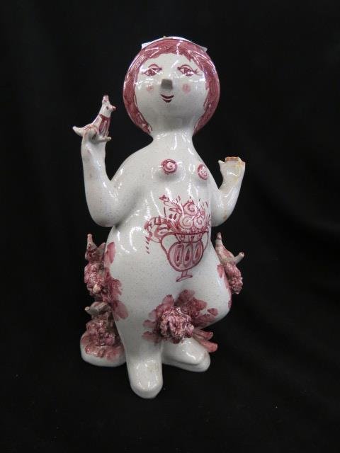 Bjorn Wiinblad Ceramic Figurine of a Woman (1 of 5)