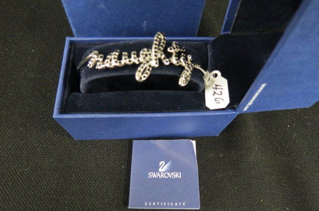 Swarovski Crystal Set Bracelet "Naughty", (1 of 3)