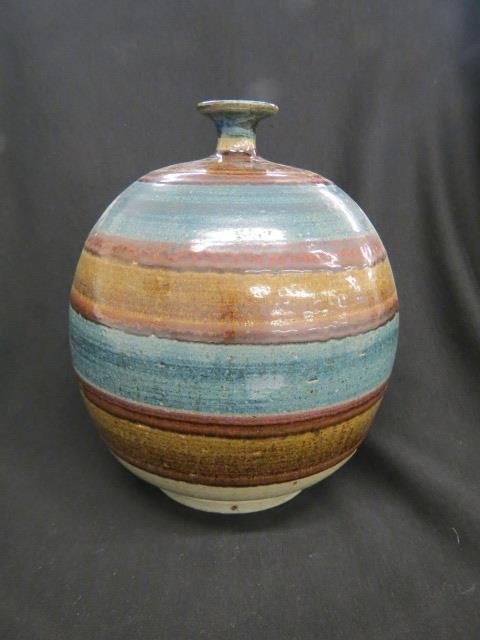 Studio Pottery Vase, (1 of 3)