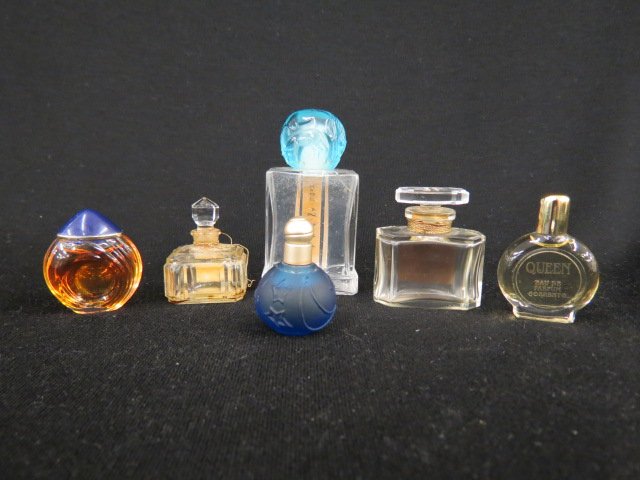 Lot of 6 Miniature Perfume Bottles, (1 of 3)