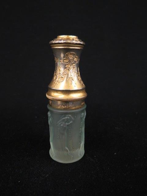 R. Lalique French Crystal Atomizer, (1 of 3)