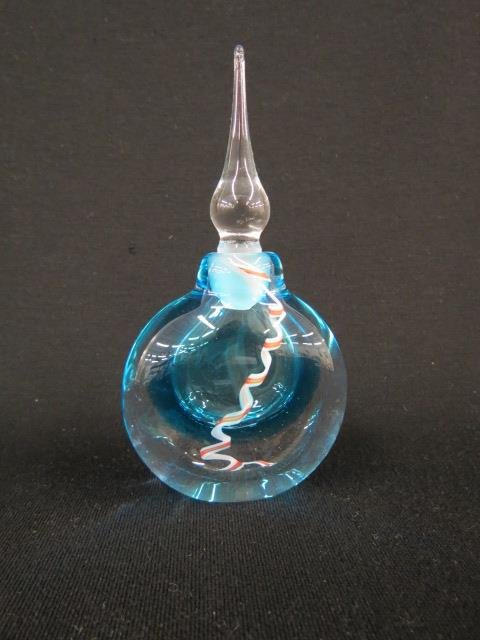 Vandermark Art Glass Perfume Bottle, (1 of 2)