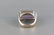 Lavander Jade & Diamond Ring, - 3