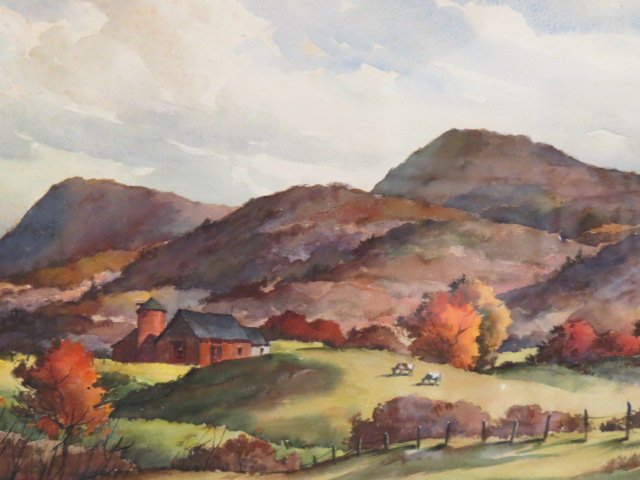 John Cuthbert Hare, watercolor, (1 of 3)