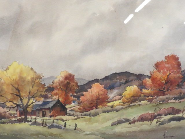 John Cuthbert Hare, watercolor, (1 of 3)