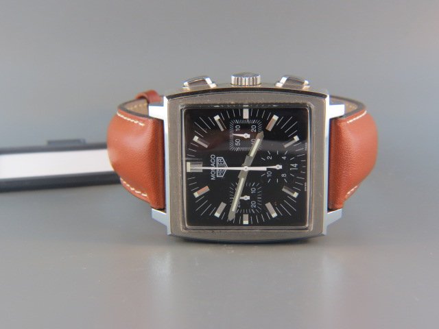 Tag Heuer "Monaco" Wristwatch, (1 of 5)