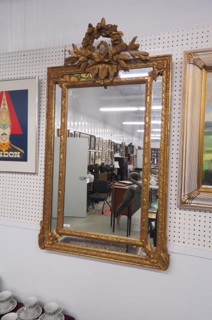 French Ornate Mirror, (1 of 3)