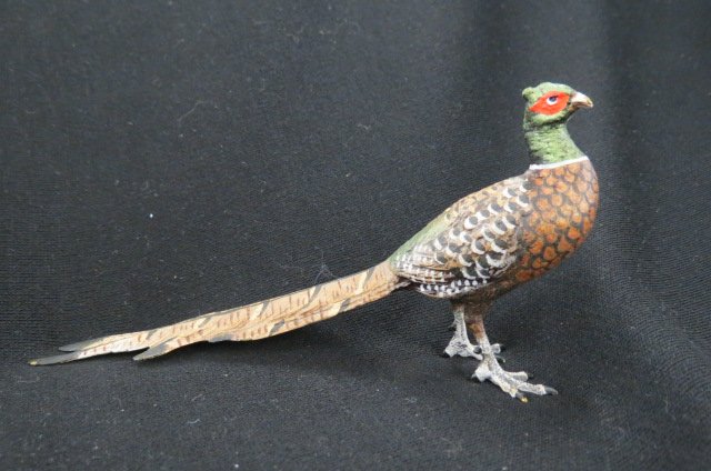 Austrian Bronze Pheasant Figurine, (1 of 3)