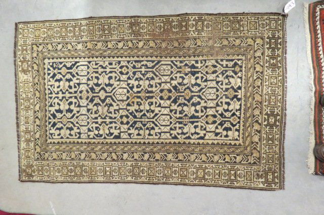 Shirvan Caucasian Handmade Rug, (1 of 8)