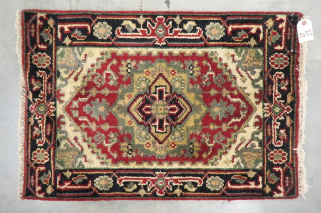 Heriz Persian Handmade Mat, (1 of 5)