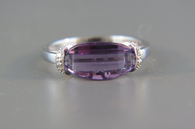 Amethyst & Diamond Ring, (1 of 6)