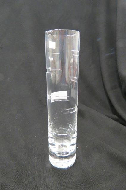 Baccarat Cut Crystal Vase, (1 of 2)