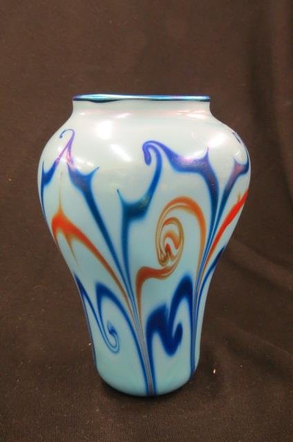 Orient & Flume Studio Art Glass Vase, (1 of 4)