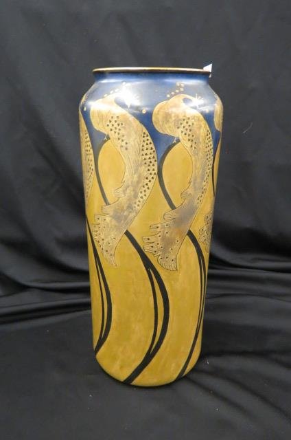 Willetts Belleek Porcelain Handpainted Vase, (1 of 4)