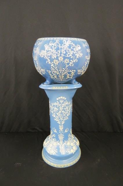 Roseville "Aztec" Art Pottery Jardiniere & (1 of 7)