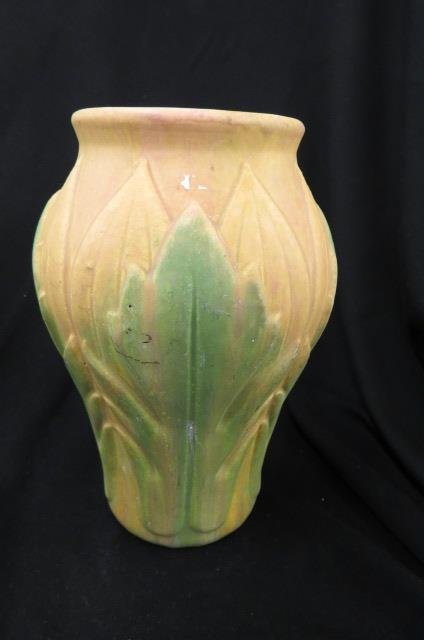 Roseville "Early Velmoss" Art Pottery Vase, (1 of 4)