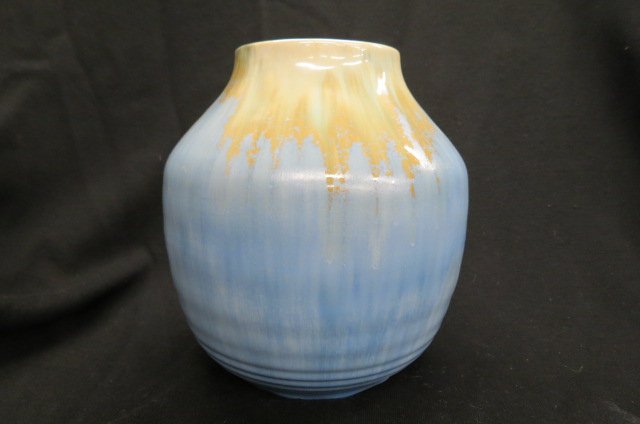 Roseville "Tourmaline" Art Pottery Vase, (1 of 4)