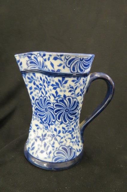 Royal Doulton Flow Blue Pitcher, (1 of 4)