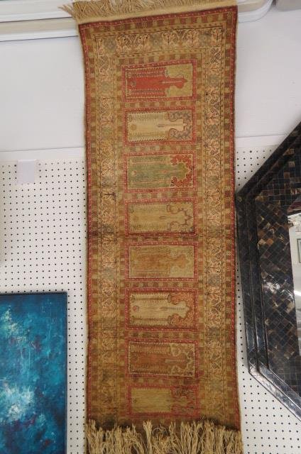 Silk Persian Type Handmade Rug, (1 of 4)