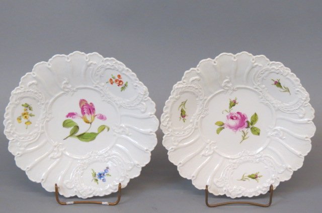 Pair of Meissen Porcelain Serving Dishes, (1 of 5)