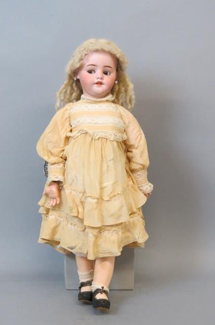 Rare S & H Bisque Head Mechanical Walker  Doll, #1039, (1 of 4)