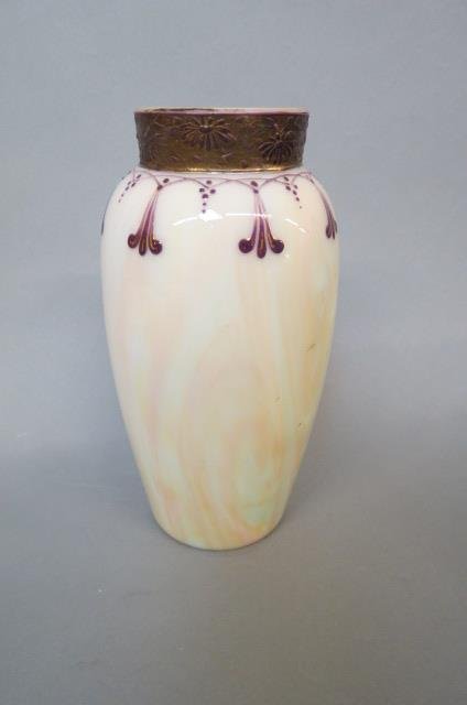 Webb Art Glass Vase, (1 of 2)