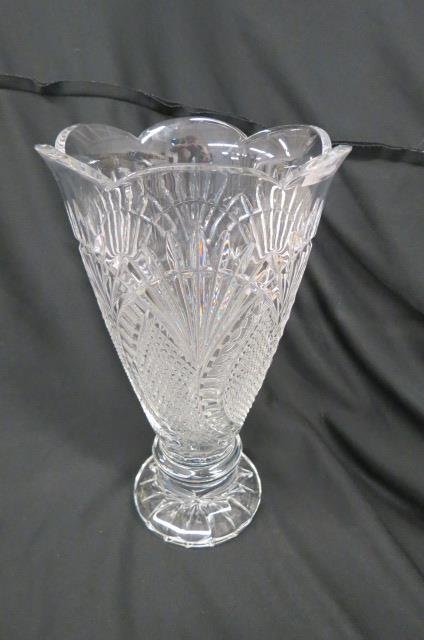 Waterford Cut Crystal Tall Vase, (1 of 3)