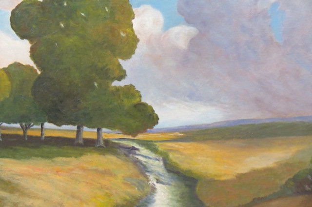 D. Averill Smith Oil Painting "Approaching Storm" (1 of 3)