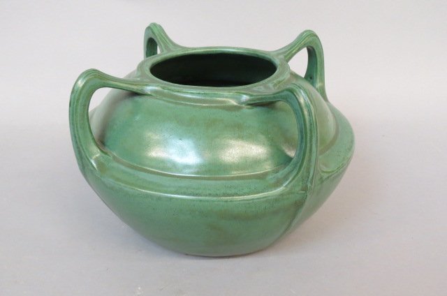 Stellmacher Teplitz Art Pottery Vase, (1 of 4)