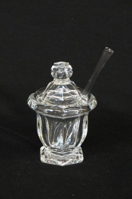 Baccarat Crystal Jam or Jelly Jar, (1 of 2)