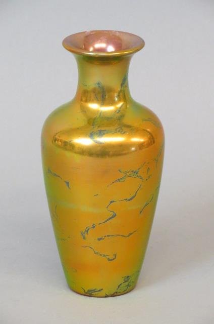 Zsolnay Art Pottery Vase, (1 of 2)