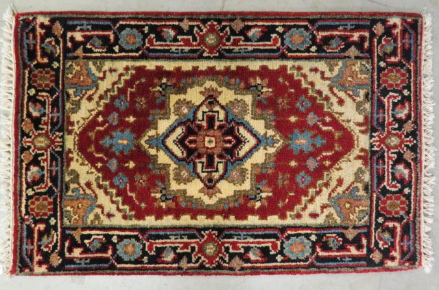Heriz Persian Handmade Mat, (1 of 5)