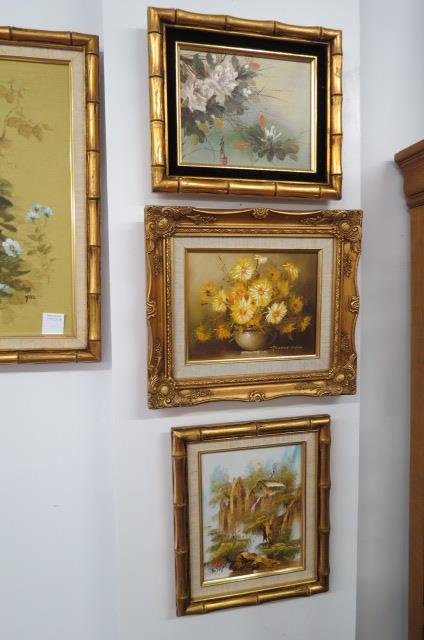 3 Oil Paintings: (1 of 4)