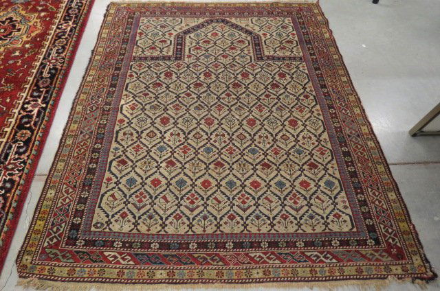 Antique Shiravan Caucasian Handmade Rug, (1 of 5)
