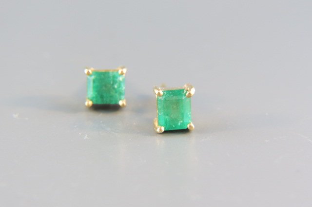 Emerald Earrings, (1 of 3)