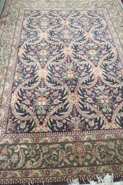 Tabriz Style Silk Handmade Rug, (1 of 4)
