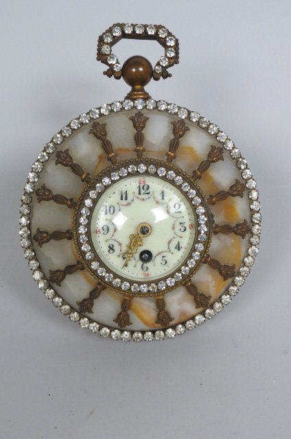 French Desk Clock, (1 of 3)