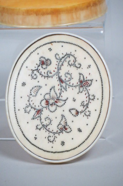 European Ivory Snuff Box, (1 of 4)