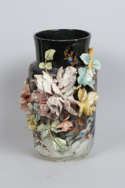 European Art Pottery Vase, (1 of 4)