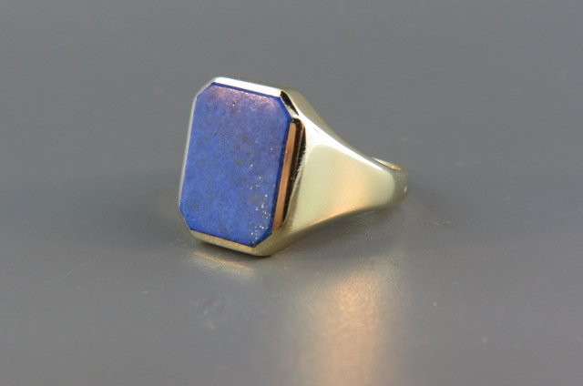 Lapis Man's Ring, (1 of 2)
