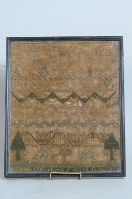 1819 Needlepoint Sampler, (1 of 3)