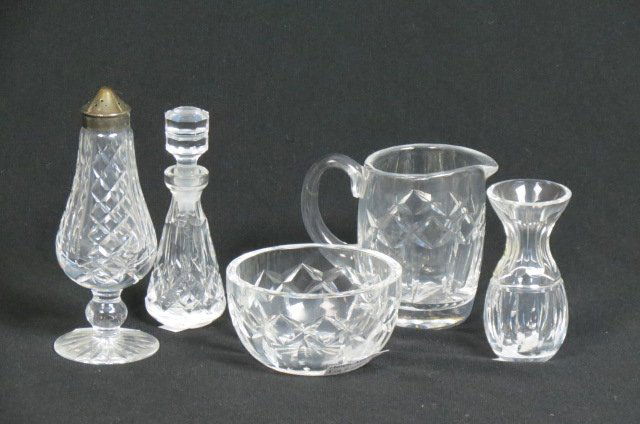 5 pcs. Waterford Cut Crystal, (1 of 1)