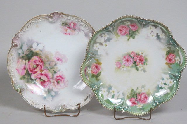 2 R.S. Prussia Porcelain Cake Plates, (1 of 4)